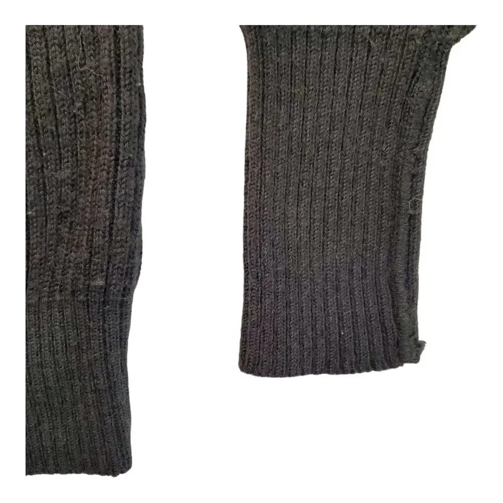 Military Sweater Men's 42 Green 100% Wool Pullover Commando Vintage Long Sleeve - Picture 10 of 15